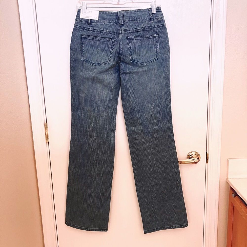 NWT LOFT Jeans- 0 Long Tall Inseam - Picture 2 of 9